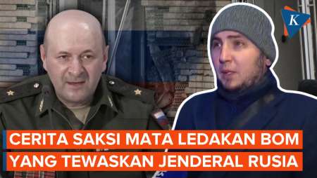 Cerita Saksi Mata Detik-detik Ledakan yang Tewaskan Jenderal Rusia di Moskwa