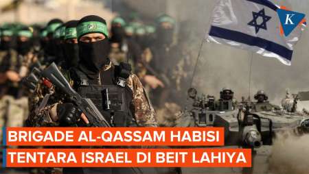 Brigade Al-Qassam Klaim Habisi Tentara Israel di Beit Lahiya