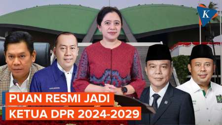 Puan Maharani Resmi Jadi Ketua DPR RI Periode 2024-2029