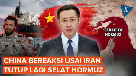 Iran Tutup Selat Hormuz, China: Selat Hormuz Jalur Air Internasional