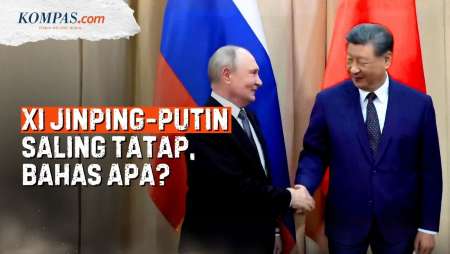 Xi Jinping-Putin Saling Berhadapan Di Kirgistan, Bahas Apa?