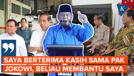 Prabowo Beberkan Bantuan Jokowi yang Disiapkan untuk Pemerintahan ke Depan