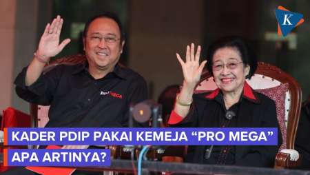 PDIP Jelaskan Makna Kemeja 'Pro Mega' Saat Peringatan Kudatuli