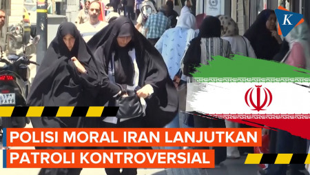 Polisi Moral Iran Lancarkan Lagi Patroli Jilbab