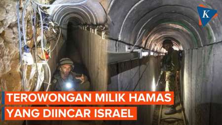 Penampakan Terowongan Hamas yang Diincar Israel