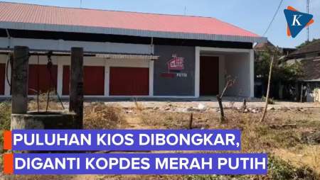 Kopdes Berdiri di Tengah Pasar di Jateng, Puluhan Kios Sekitar Segera Dirobohkan