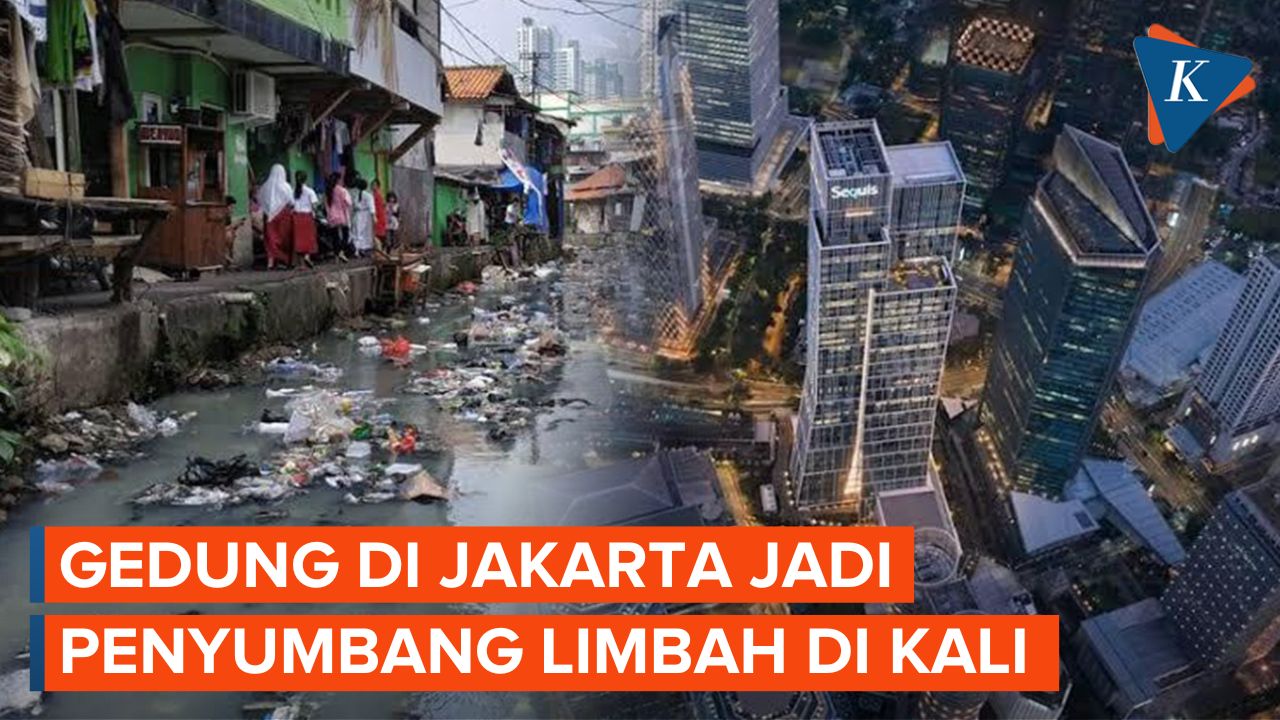 Pemprov DKI Ungkap Banyak Gedung di Jakarta Buang Limbah ke Kali