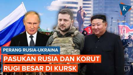 Zelenskyy Sebut Pasukan Rusia dan Korut Rugi Besar dalam Pertempuran di Kursk