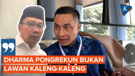 Ridwan Kamil: Dharma Pongrekun Itu Bukan Kaleng-kaleng, Lawan Luar Biasa