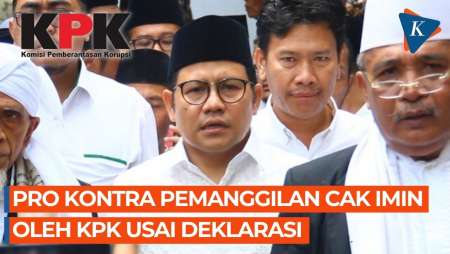 Pro dan Kontra Cak Imin Dipanggil KPK Usai Deklarasi Jadi Bacawapres Anies