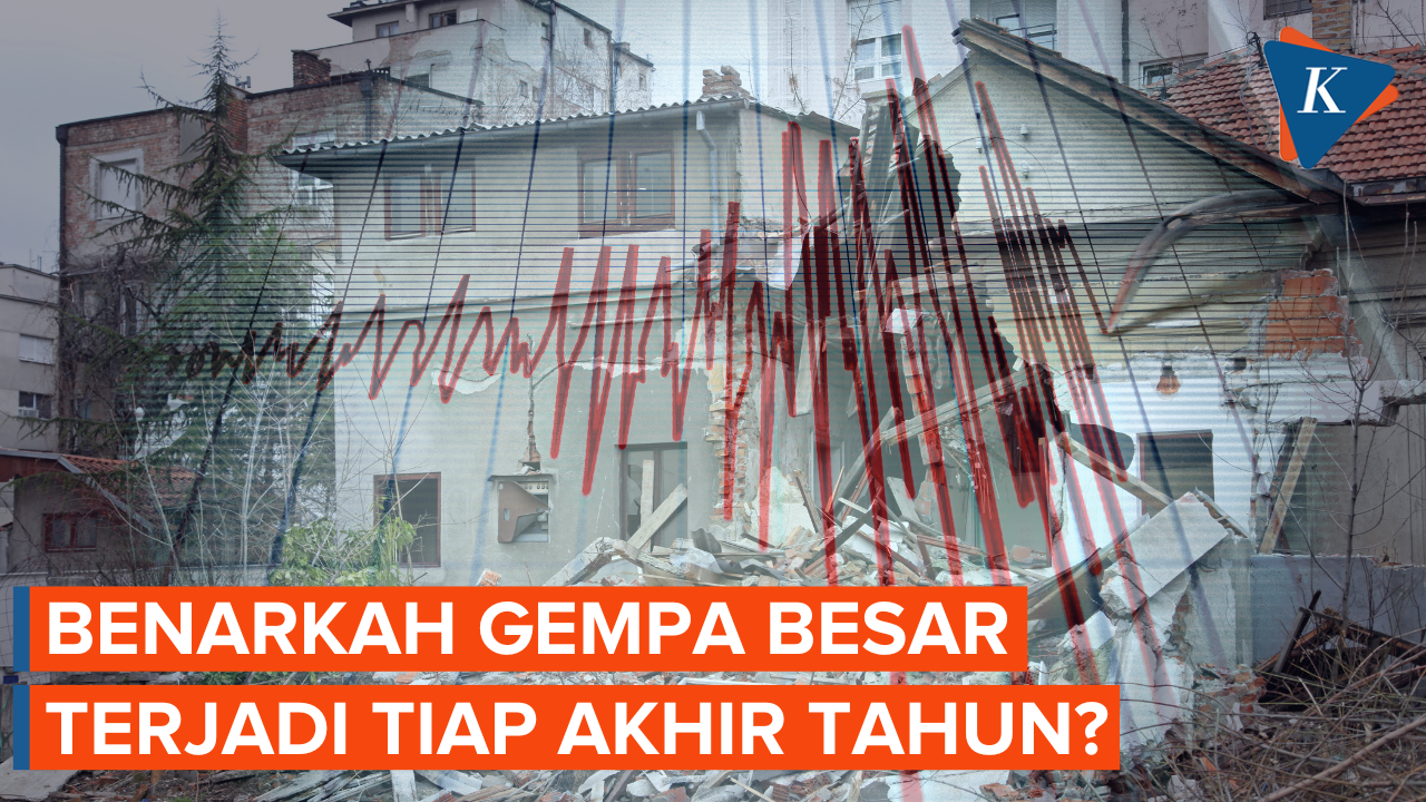 Benarkah Gempa Besar Kerap Terjadi di Akhir Tahun?