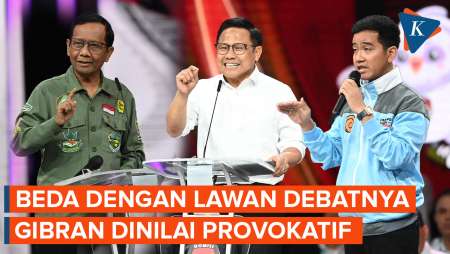 Beda dengan Mahfud dan Cak Imin, Gibran Dinilai Provokatif Saat Debat