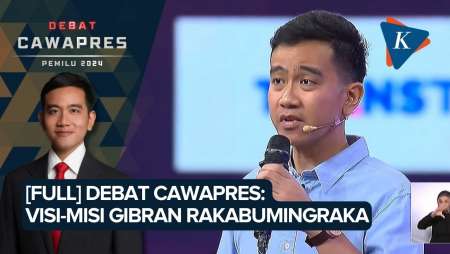 [FULL] Debat Cawapres: Visi-Misi Gibran Rakabuming Raka