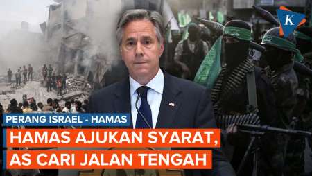 AS Pusing Hamas Minta Perubahan untuk Gencatan Senjata di Gaza