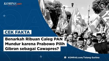 Benarkah Ribuan Caleg PAN Mundur karena Prabowo Pilih Gibran sebagai Cawapres?