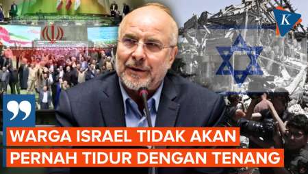 Ketua Parlemen Iran Kirim Peringatan ke Rakyat Israel Di Tengah Gencatan Senjata