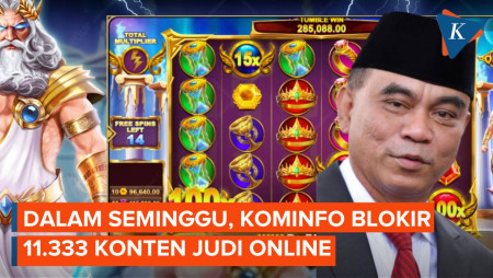 Bersih-bersih Judi Online, Menkominfo Budi Arie Klaim Blokir 11.333 Situs…