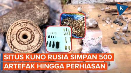500 Artefak Ditemukan di Situs Berusia 2.500 di Rusia, Ada Apa di Dalamnya?