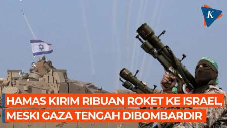 Hamas Tetap Serang Israel dengan Ribuan Roket meski Ditekan IDF