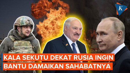 Presiden Lukashenko Siap Jadi Juru Damai Rusia-Ukraina