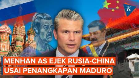 Mampu Tangkap Maduro, Menhan AS: Senjata Rusia Lemah, China Tak Berani Lawan