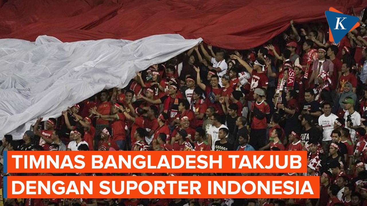 Timnas Bangladesh Takjub dengan Suporter Indonesia