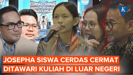 "Protes" Josepha Di Cerdas Cermat MPR Tuai Pujian, Ditawari Kuliah Di China