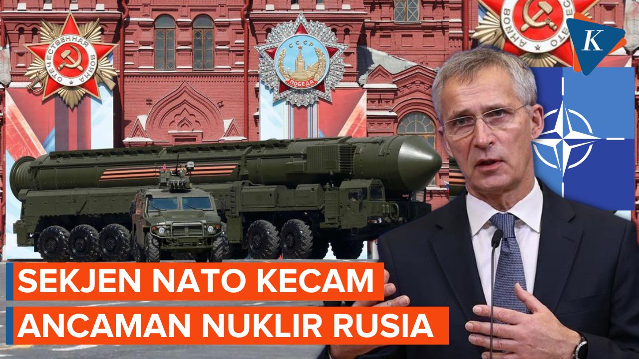 Sekjen NATO Kecam Ancaman Nuklir Mantan Presiden Rusia Jika Kalah Perang dari Ukraina