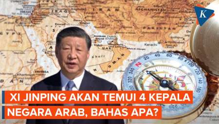 Presiden China Akan Bertemu 4 Kepala Negara Arab, Bahas Apa?