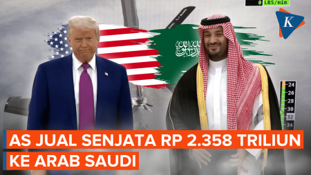 AS Jual Senjata Rp 2.358 Triliun  ke Arab Saudi