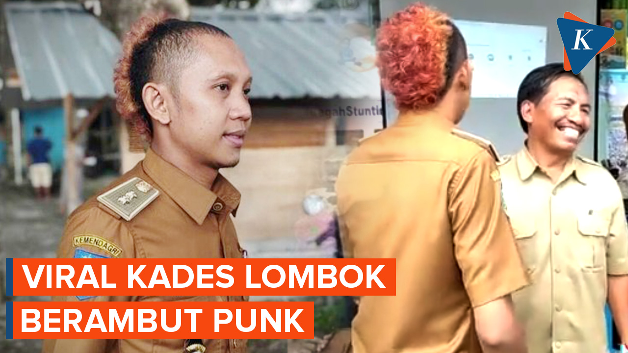 Lebih Dekat dengan Dian Siswadi, Kepala Desa Berambut Punk yang Lagi Viral