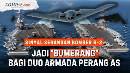 Serangan Bomber B-2 AS ke Iran Bisa Bahayakan Duo Kapal Induk Pentagon