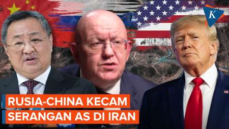 Rusia dan China Kecam Serangan AS ke Fasilitas Nuklir Iran