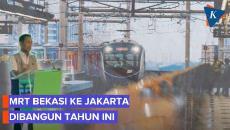 Kabar Gembira, MRT Jakarta Menuju Bekasi Mulai Dibangun Tahun Ini