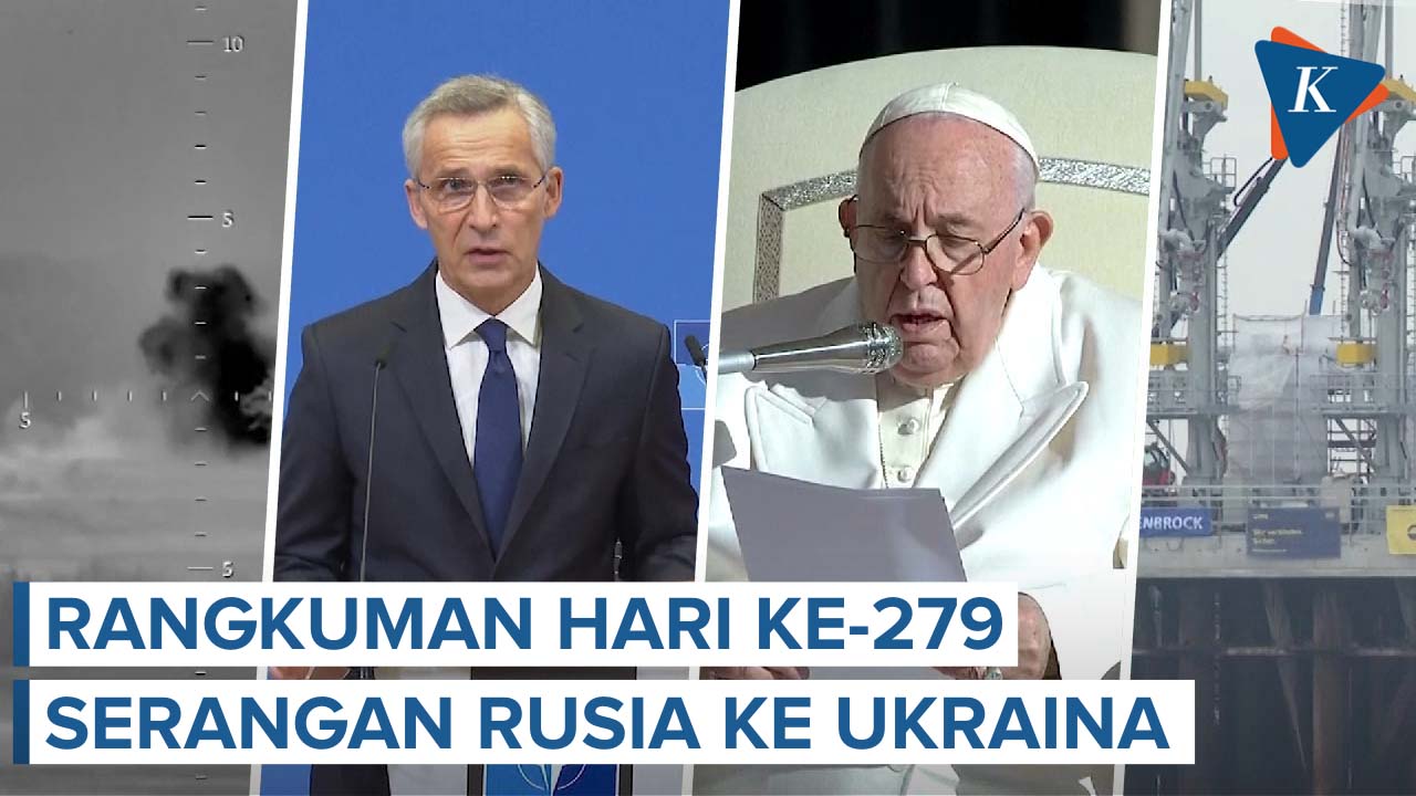 NATO Janjikan Ukraina Jadi Anggota hingga Rusia Kecam Pernyataan Paus Fransiskus