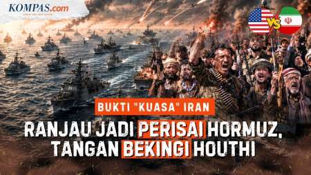 Rahasia Cengkeraman Iran Cekik AS-Saudi: Ranjau "Bermain" Di Hormuz, Bisikan Maut Bekingi Houthi