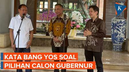 Jawaban Bang Yos Saat Ditanya soal Pilihan Calon Gubernur Jakarta