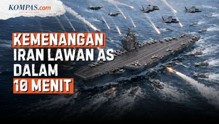 Iran Menang Di Simulasi Perang Buatan AS, Kapal Induk "Hancur" Dalam 10 Menit