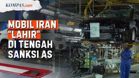 Iran Mampu Ciptakan Mobil Sendiri Meski Hadapi Sanksi AS