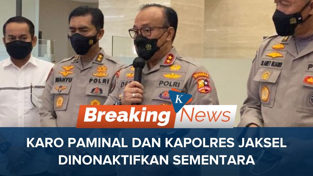 [FULL] Polri Menonaktifkan Sementara Karopaminal Divpropam Polri dan Kapolres Jakarta Selatan