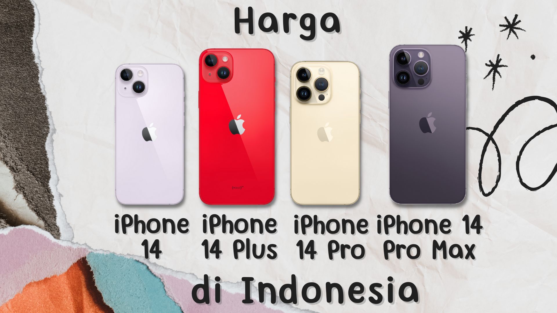 Daftar Harga Resmi iPhone 14, iPhone 14 Plus, iPhone 14 Pro dan iPhone 14 Pro Max di Indonesia