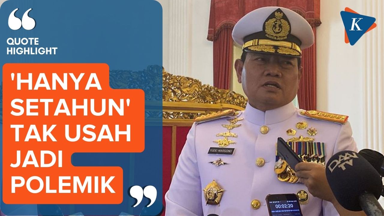 Panglima TNI Yudo Margono Minta Masa Jabatannya yang Hanya Satu Tahun Tak Perlu Jadi Polemik