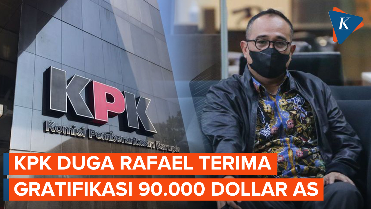 KPK Duga Rafael Terima Gratifikasi 90.000 Dollar AS Lewat Perusahaan Konsultan Pajak Miliknya