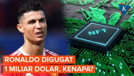 Cristiano Ronaldo Digugat 1 Miliar Dolar karena Promosikan NFT