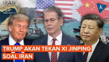 Terbang Ke China, Trump Akan Tekan Xi Jinping Soal Iran