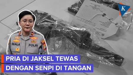 Geger Pria 53 Tahun Tewas dengan Pistol di Tangan
