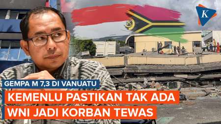 Kemenlu Pastikan Tak Ada WNI Jadi Korban Tewas Gempa M 7,3 di Vanuatu