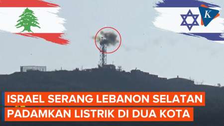 Tembakkan Israel Padamkan Dua Kota di Lebanon