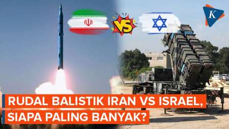 Daftar Rudal Balistik yang Dimiliki Iran dan Israel, Siapa Paling Banyak?