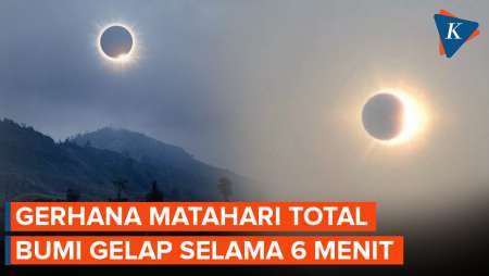 Bumi Bakal Gelap Selama 6 Menit, Ini Penjelasan Gerhana Matahari Total 2 Agustus 2027